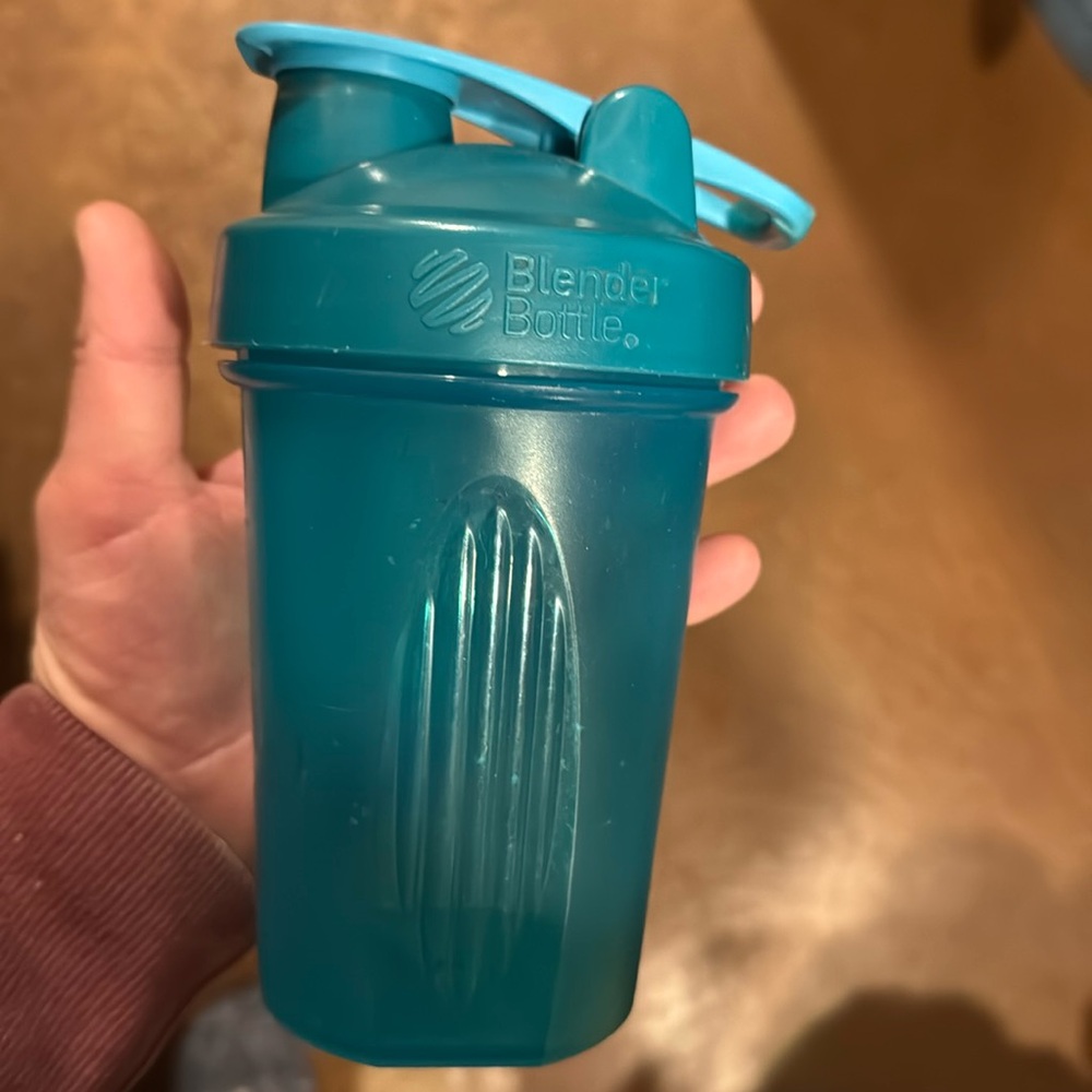Teal Blender Bottle